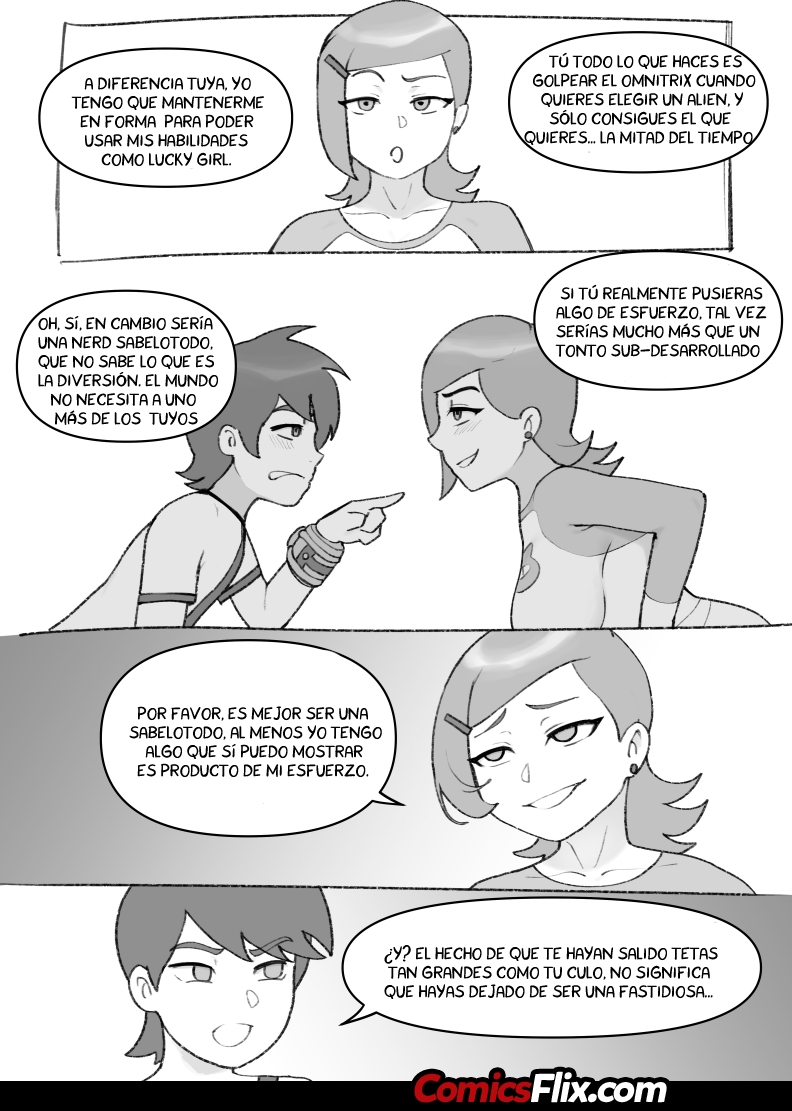 Comic Porno [FreddyHalloween] GWEN Mini-Comic (Ben 10) (#3)