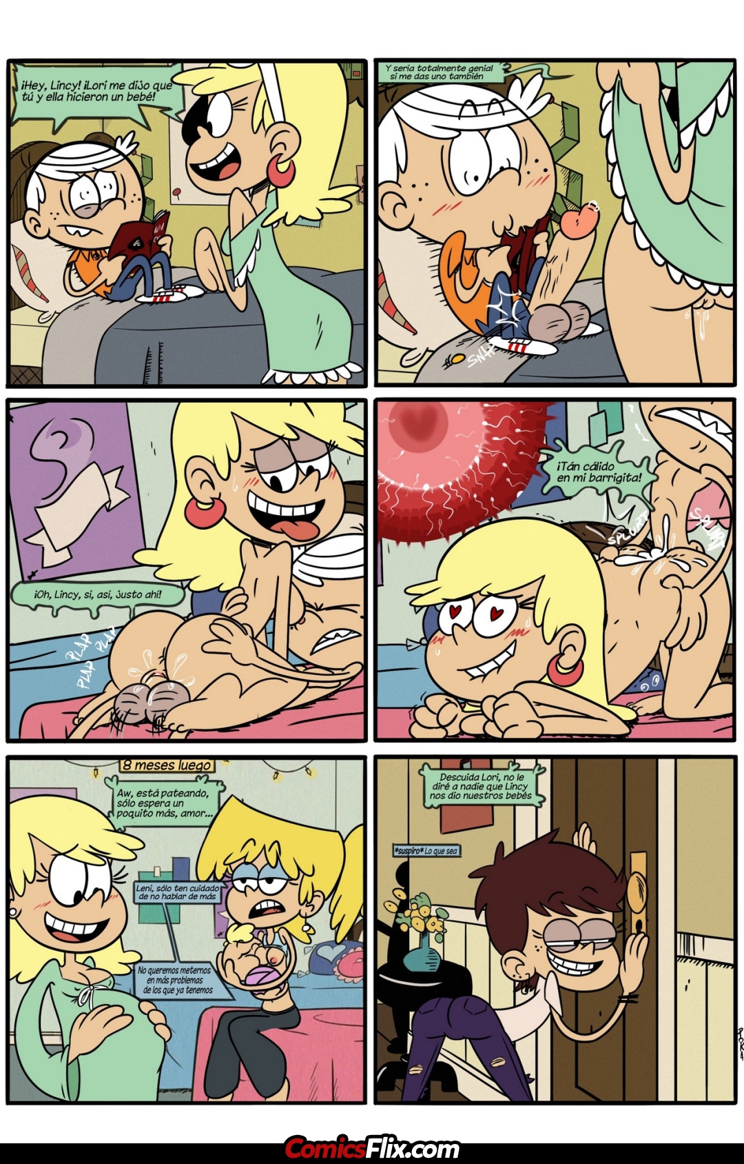 Comic Porno de [Pokachu] The Lewd House (The Loud House) (#2)