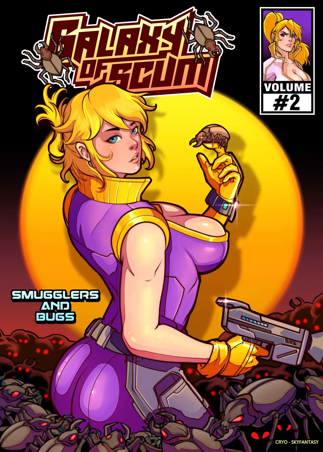 Comic Porno de Galaxy Of Scum Issue 2: Smuggler’s And Bugs - Sky Fantasy Studio (#1)