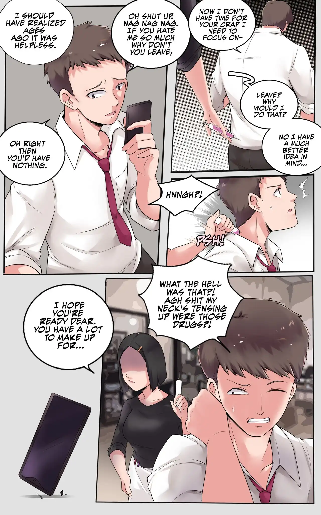 Comic Porno Girlfriend Revenge - Meowwithme (#4)