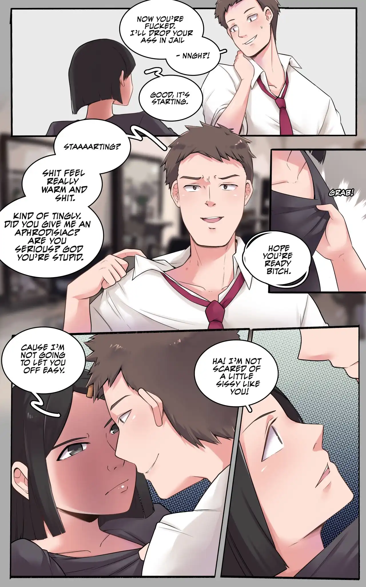 Comic Porno Girlfriend Revenge - Meowwithme (#5)