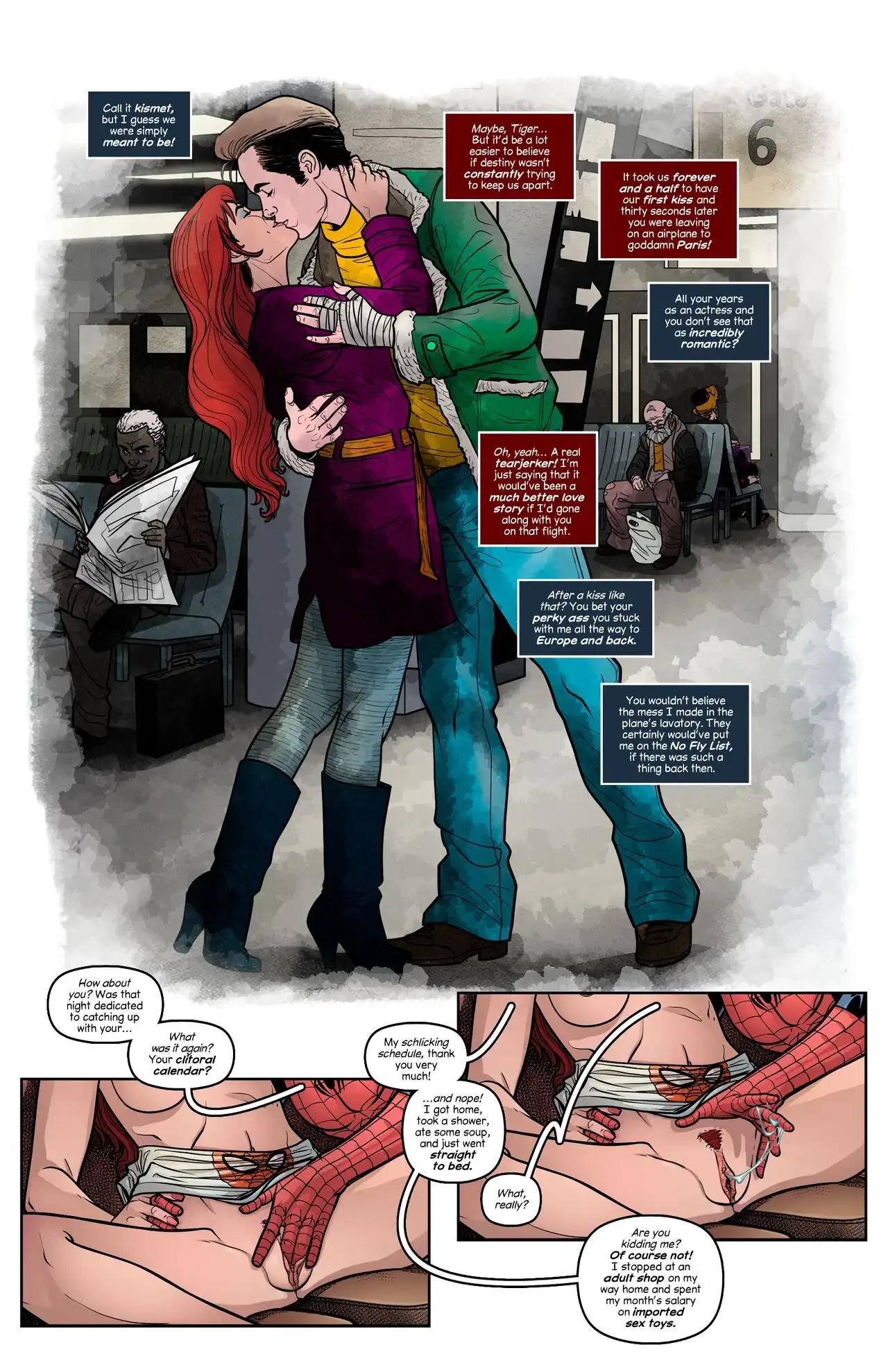 Comic Porno How The Fuck Did They Never Break Up Peter And MJ - Alx (#6)