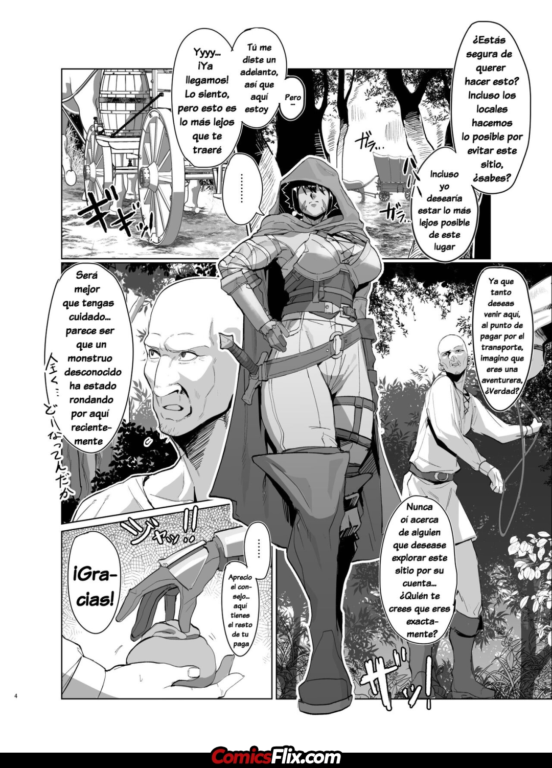 Comic Porno [Kugara] Ayaushi Jo Senshi-San Una Mujer Guerrera En Problemas (Hentai Porn) (#3)