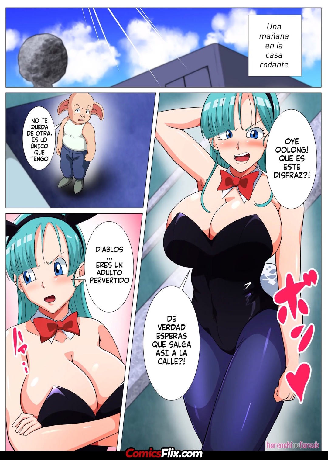 Comic Porno [Q Doujin] Sukebe Na Buta No Ecchi Na Sakuryaku (#2)