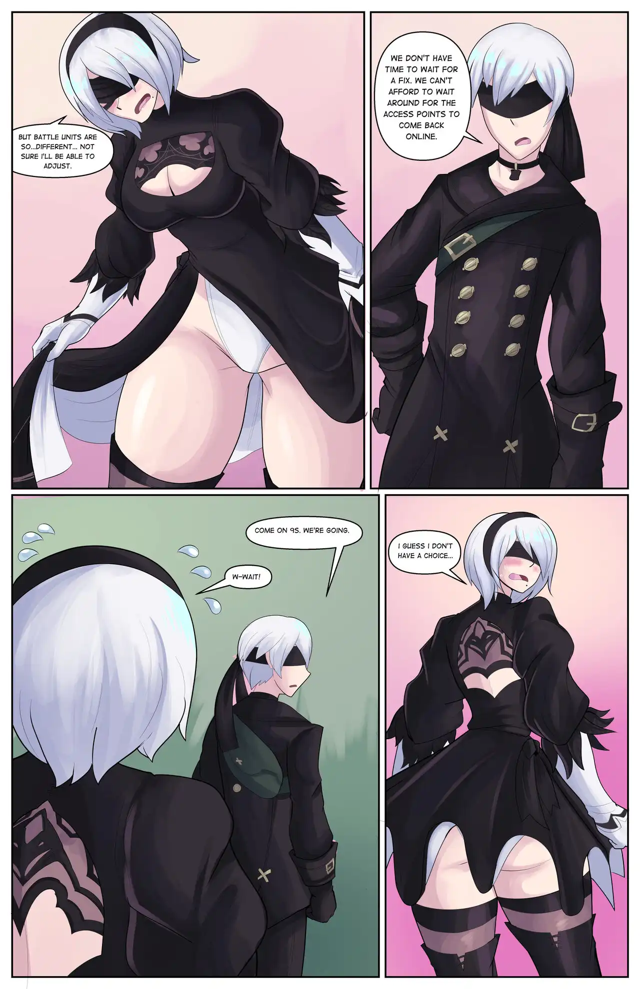 Comic Porno 2B Or Not 2B - TSFSingularity (#2)