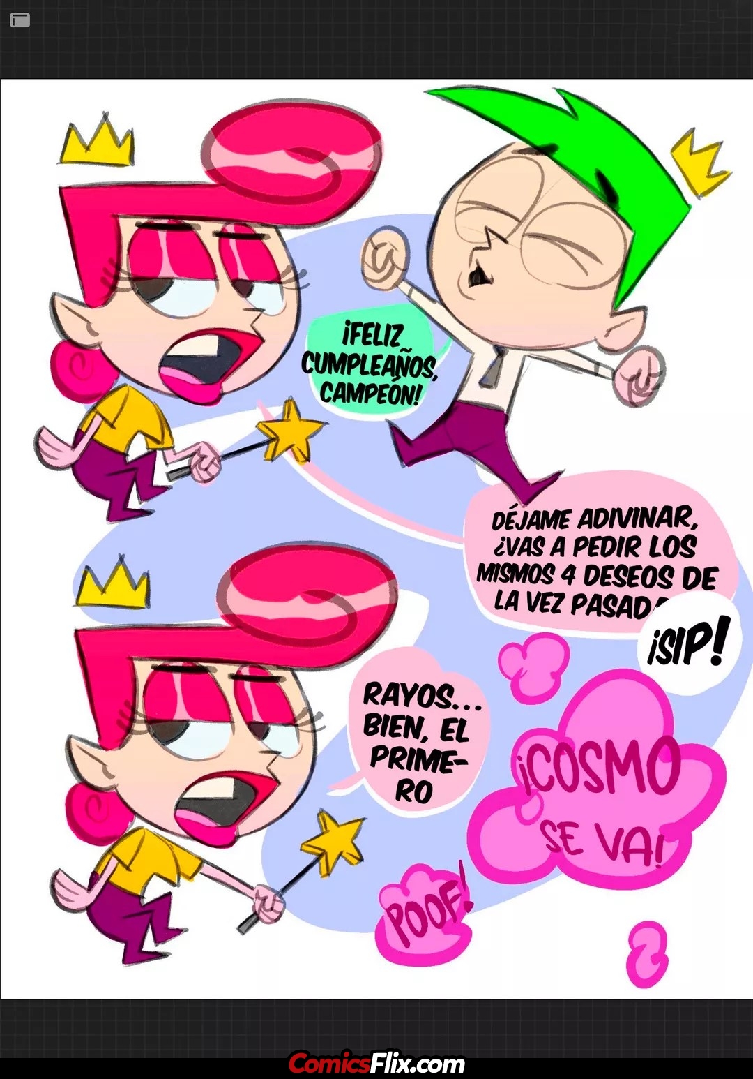 Comic Porno de Birthday Wish - Gutterbutter69 (#1)