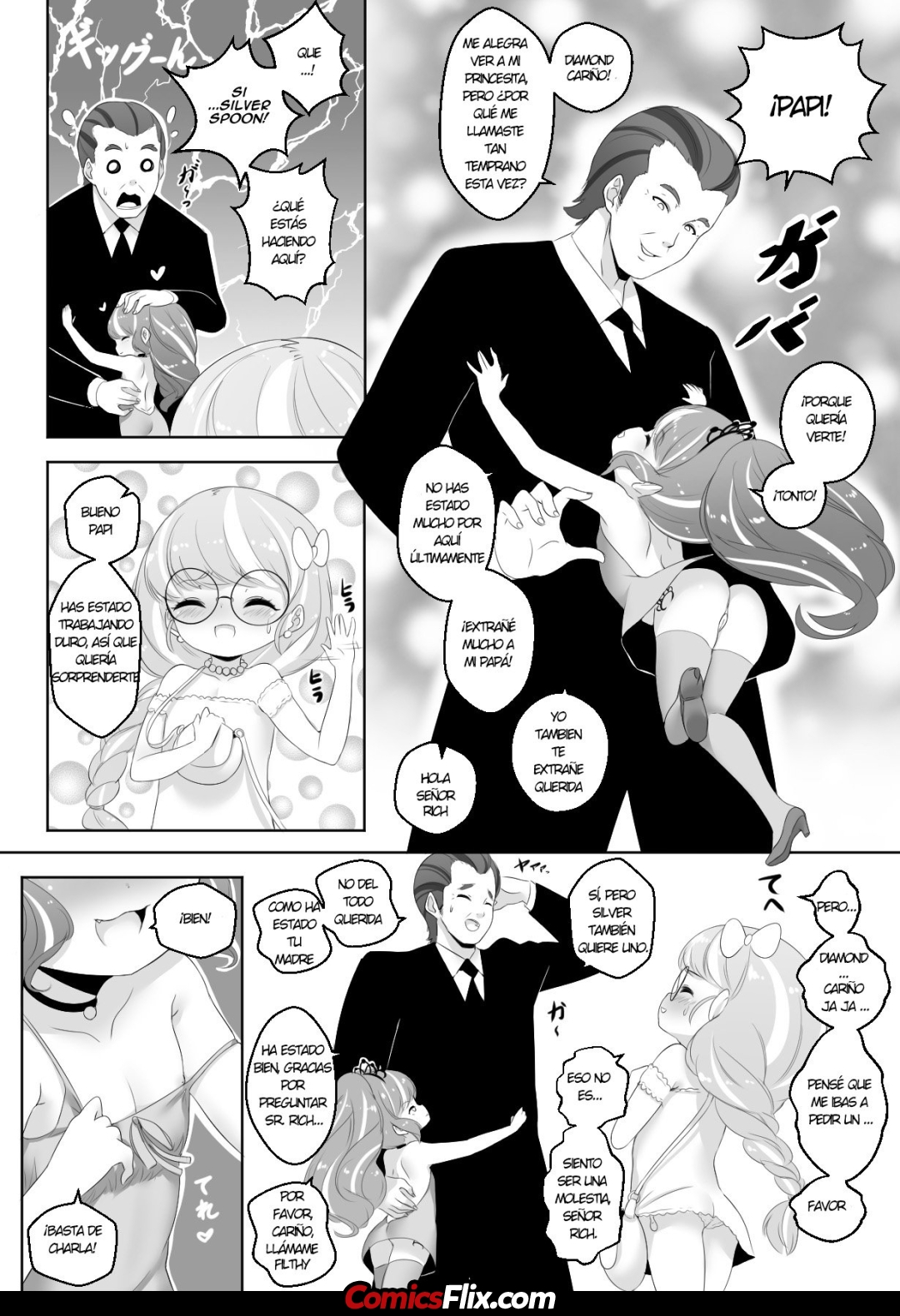 Comic Porno [Born-To-Die] What Are Friends For… (#6)