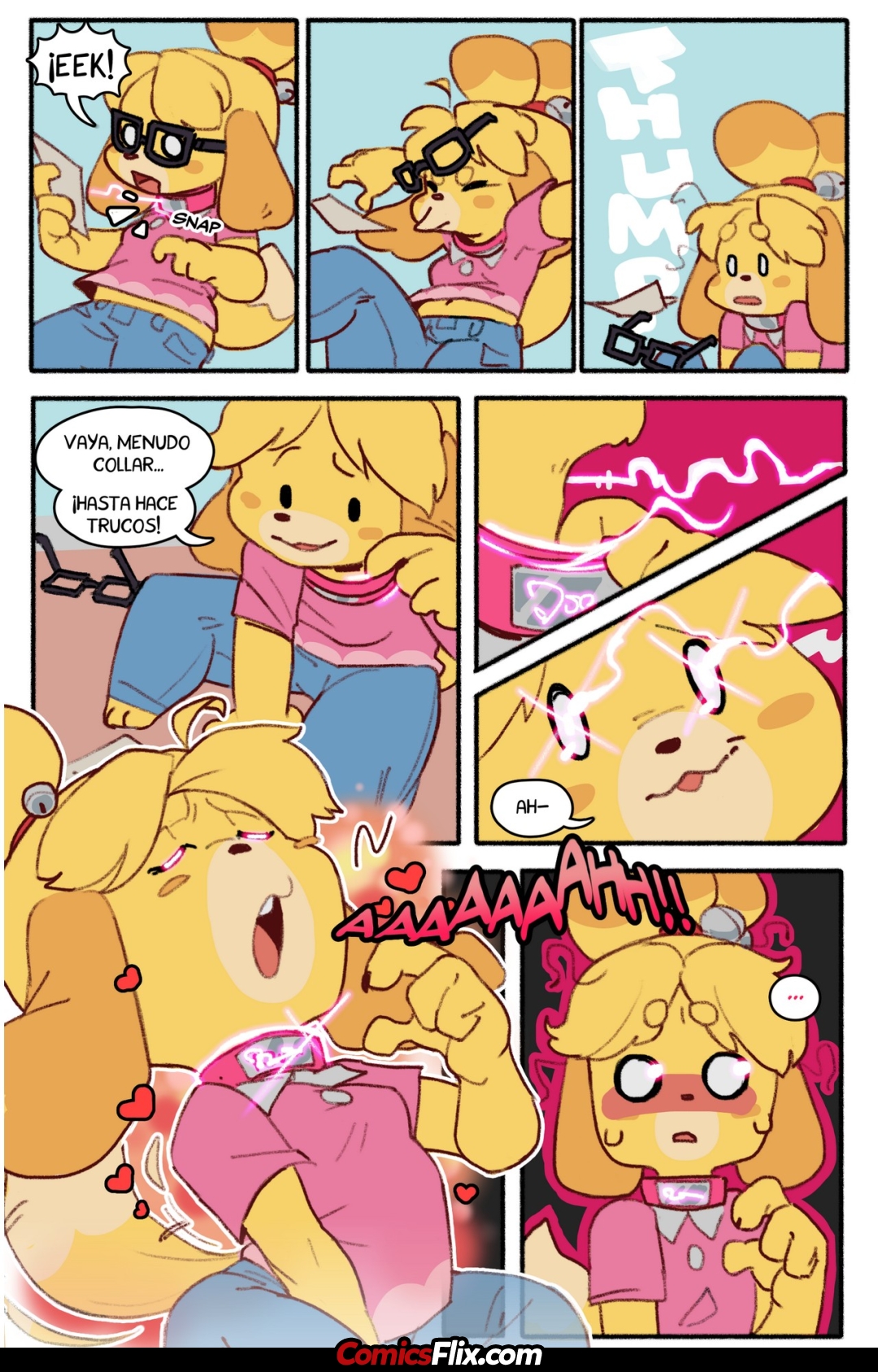 Comic Porno Isabelle’s Gift - Knuxxxy (#5)