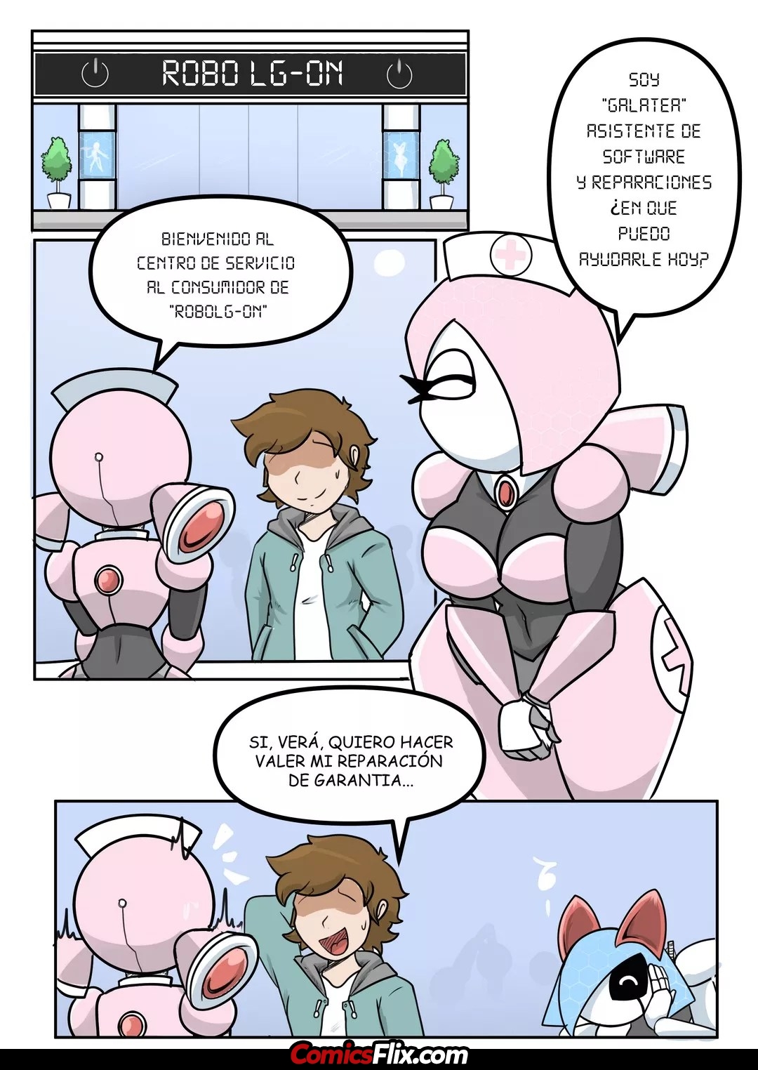 Comic Porno de RoboWaifus - ClockworkStudio (#12)