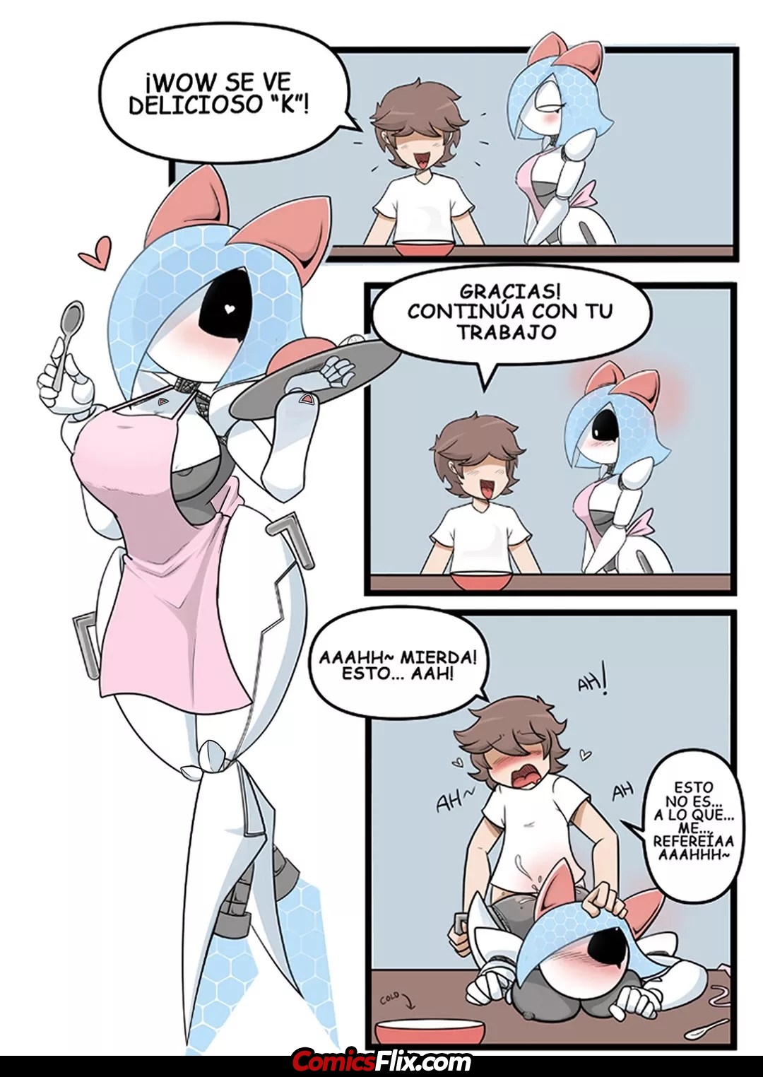 Comic Porno de RoboWaifus - ClockworkStudio (#9)