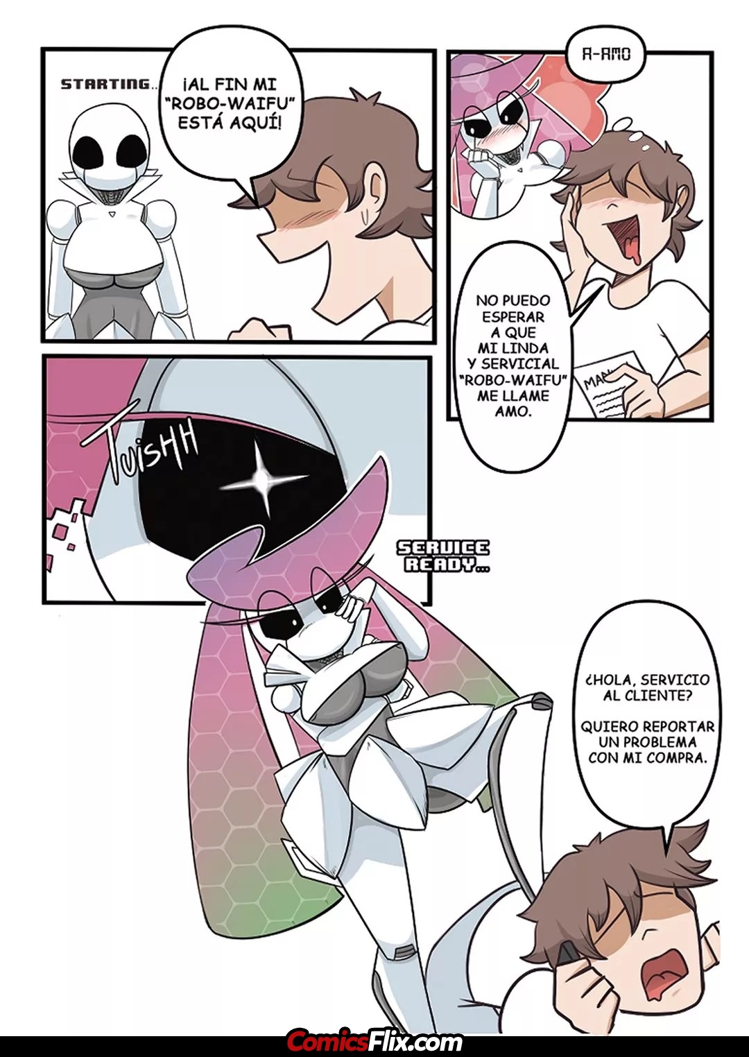 Comic Porno de RoboWaifus - ClockworkStudio (#10)