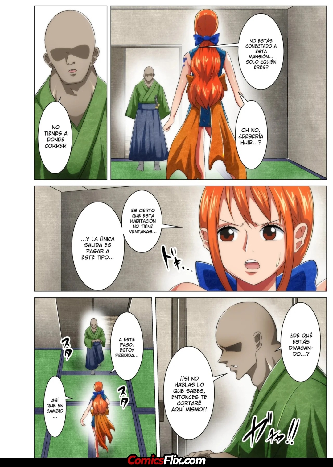 Comic Porno La Emocionante Primera Mision De Una Ninja Femenina (#4)