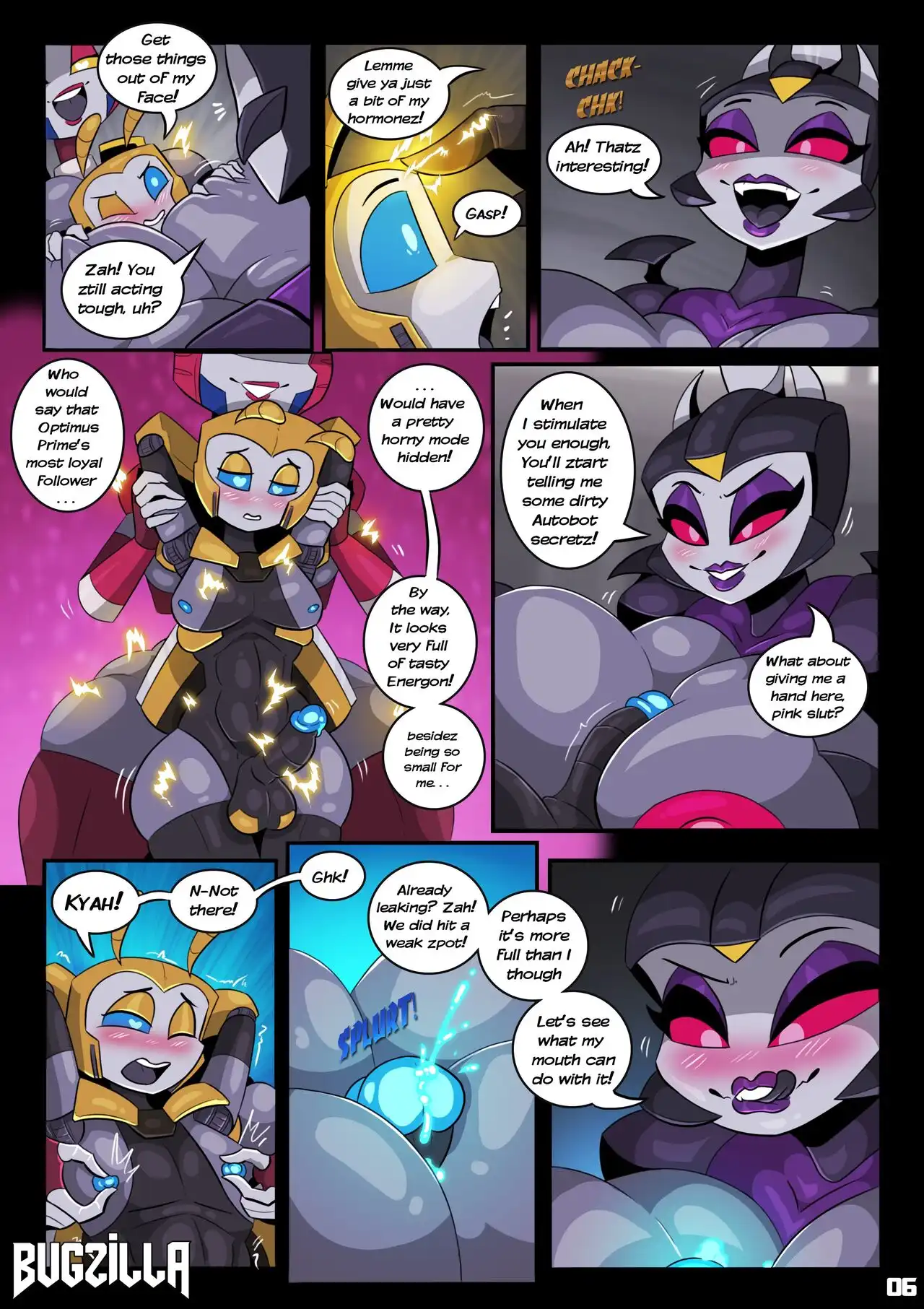 Comic Porno Bugzilla’s The Transformers - Pilot Episode (#7)