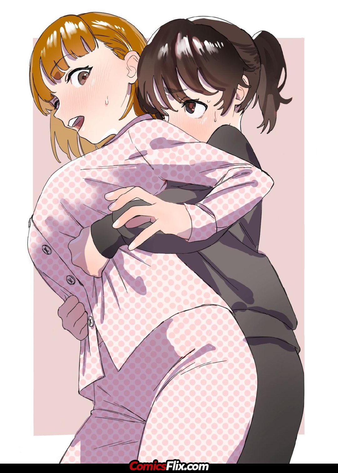 Comic Porno de [Ekogi] Futanari Ga Tomodachi Ni Seishori Shite Morau Hanashi (#1)
