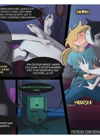 [Hermit Moth] Finn’s Late Night With Marceline (Adventure Time)
