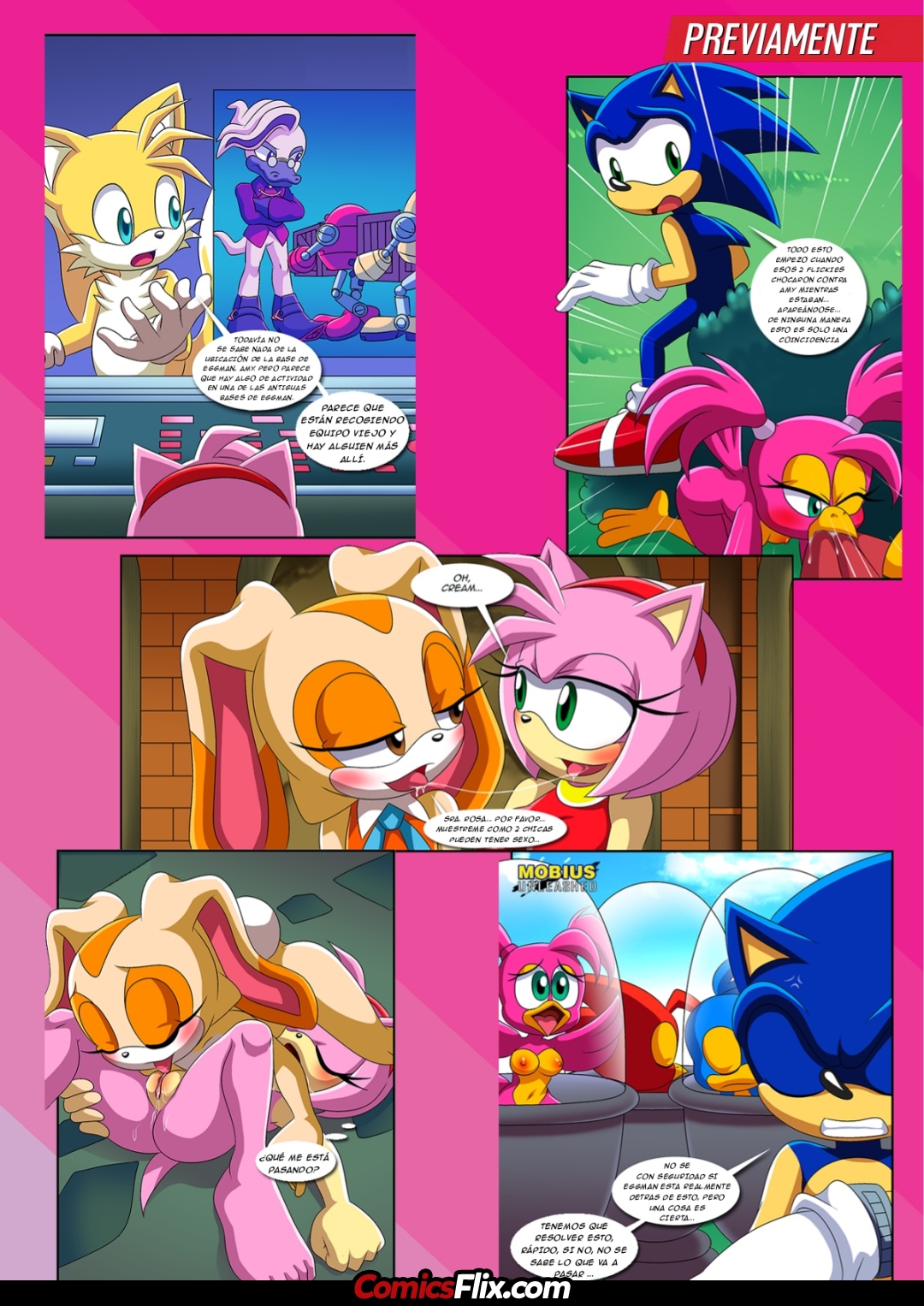 Comic Porno [Palcomix] The Mayhem Of The Kinky Virus #3 (Sonic The Hedgehog) (#2)