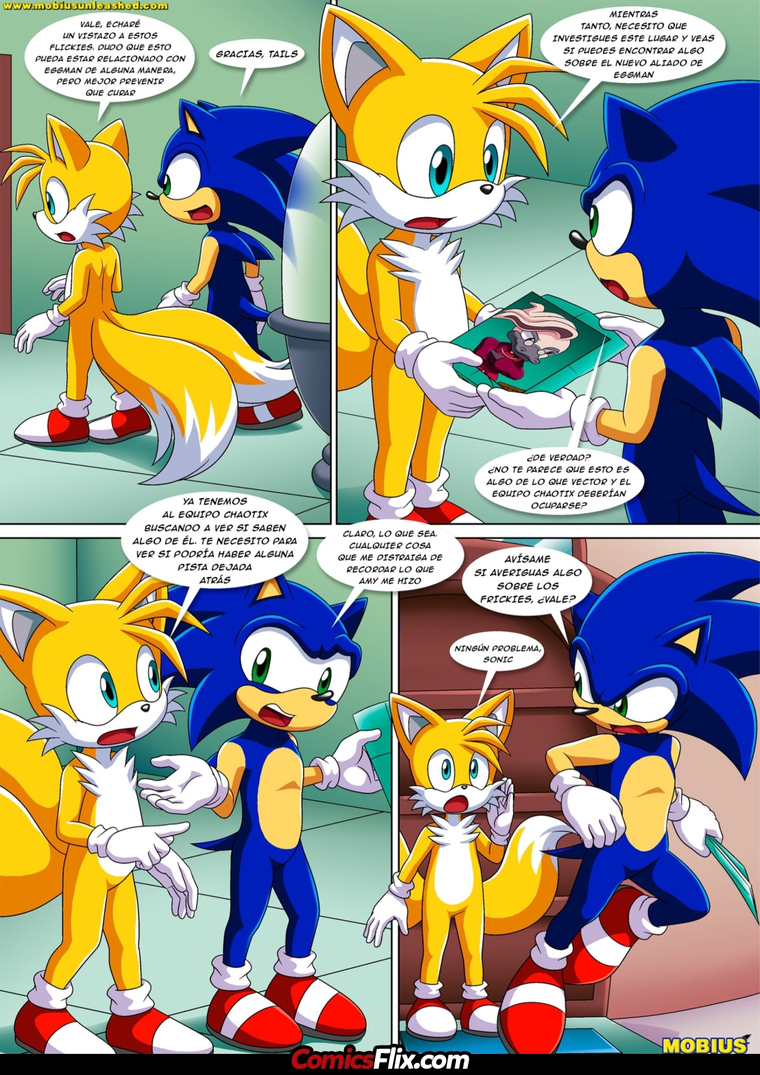 Comic Porno [Palcomix] The Mayhem Of The Kinky Virus #3 (Sonic The Hedgehog) (#5)