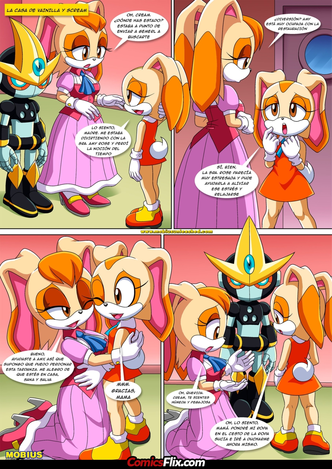 Comic Porno [Palcomix] The Mayhem Of The Kinky Virus #3 (Sonic The Hedgehog) (#7)