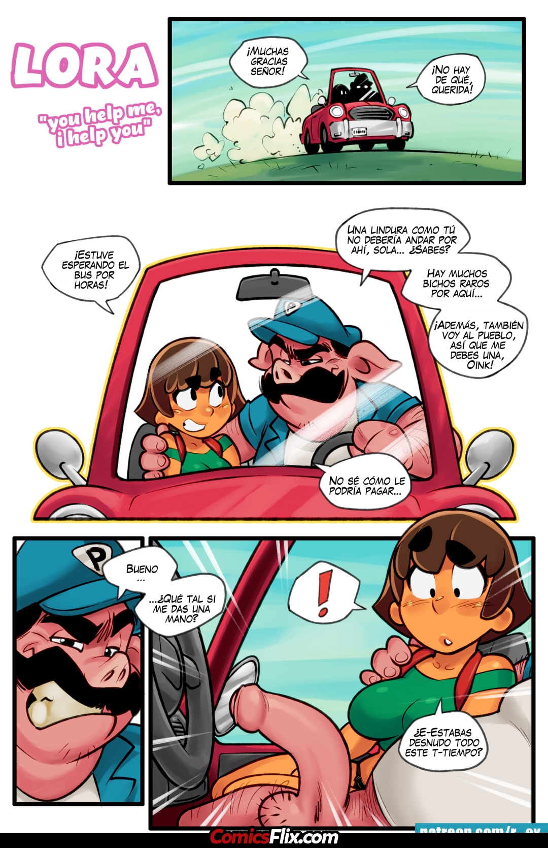 Comic Porno [R_ex] Lora 2 (Comic Porn) (#5)