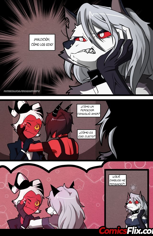 Comic Porno [Swain] Helluva Trio (Helluva Boss) (#6)