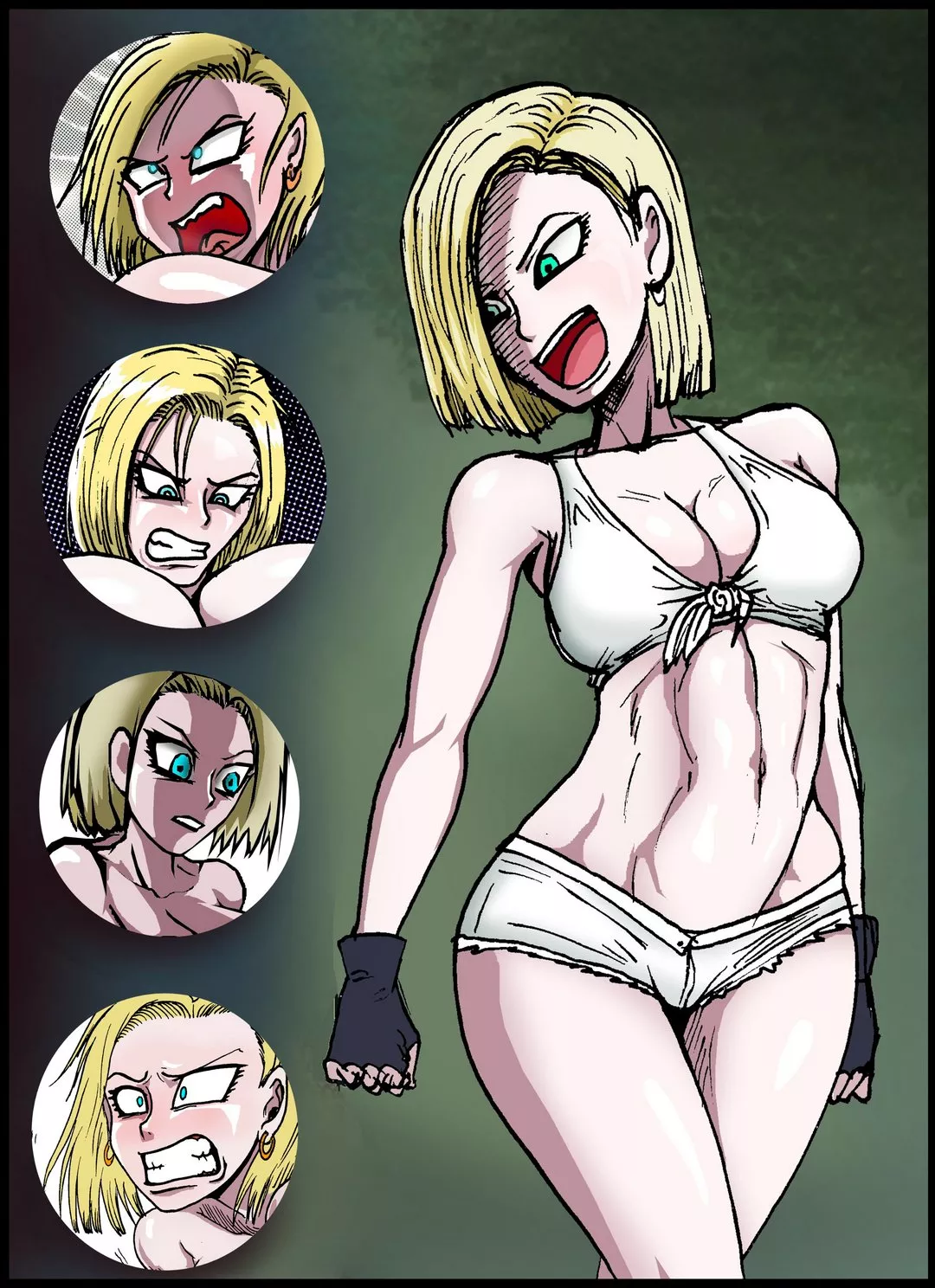 Comic Porno de Androide 18 En Isla Monstruo - HotSweetComics (#1)