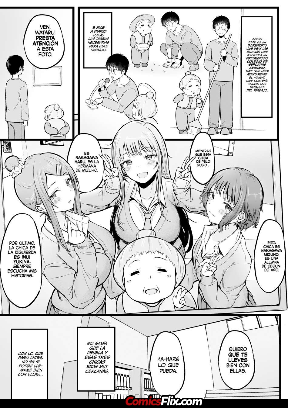 Comic Porno [cielo] Soy El Administrador Del Dormitorio De Chicas, Siendo Manipulado Por Las Chicas Que Viven Ahi (#6)