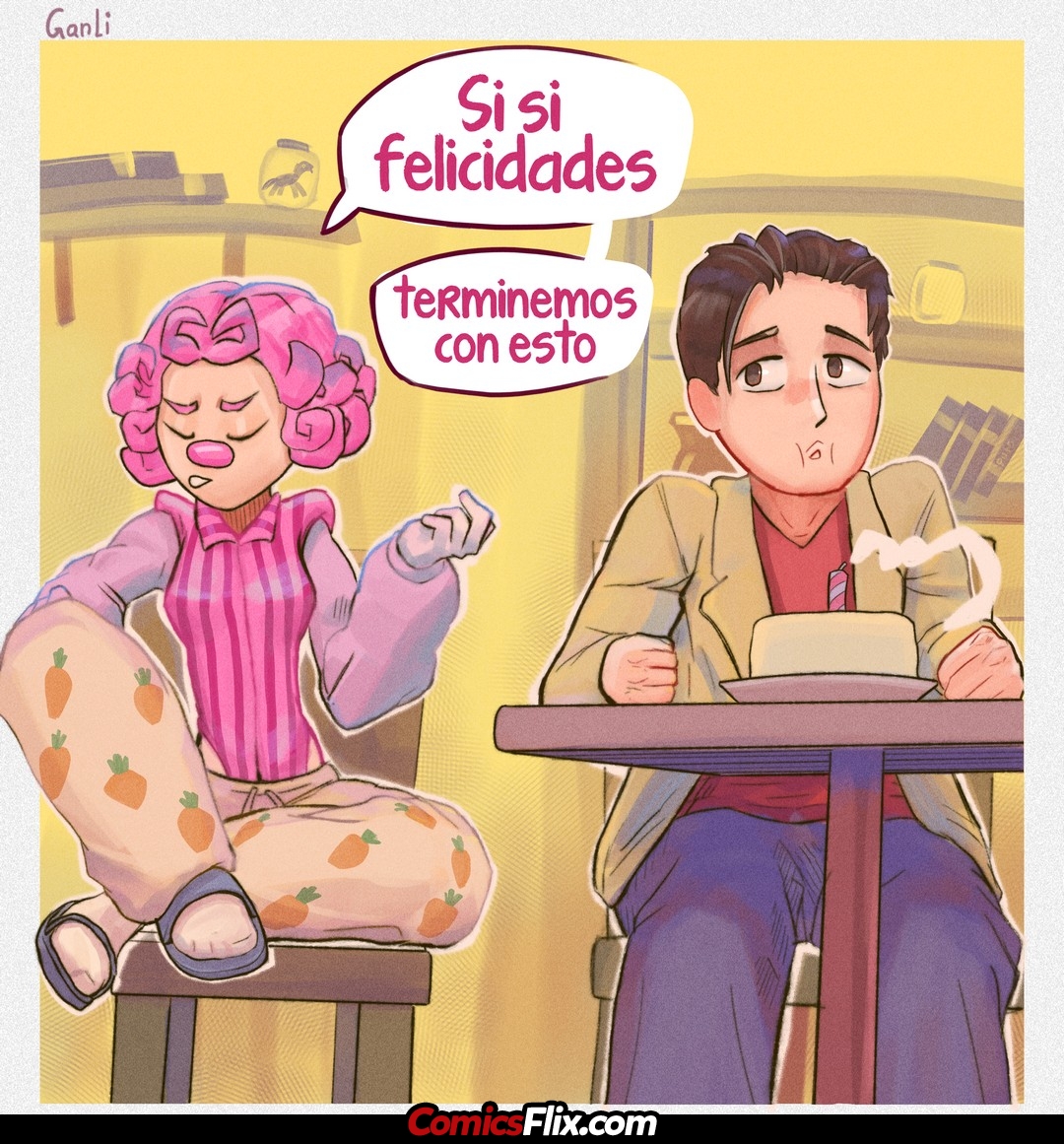 Comic Porno de Happy Birthday - GanLi (#1)