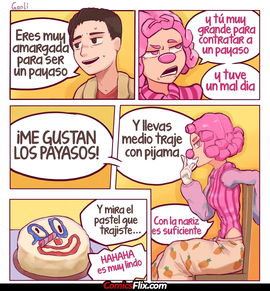 Comic Porno Happy Birthday - GanLi (#2)