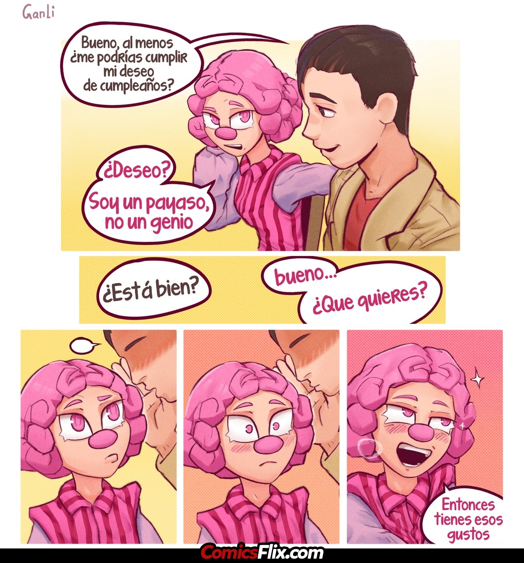 Comic Porno Happy Birthday - GanLi (#3)