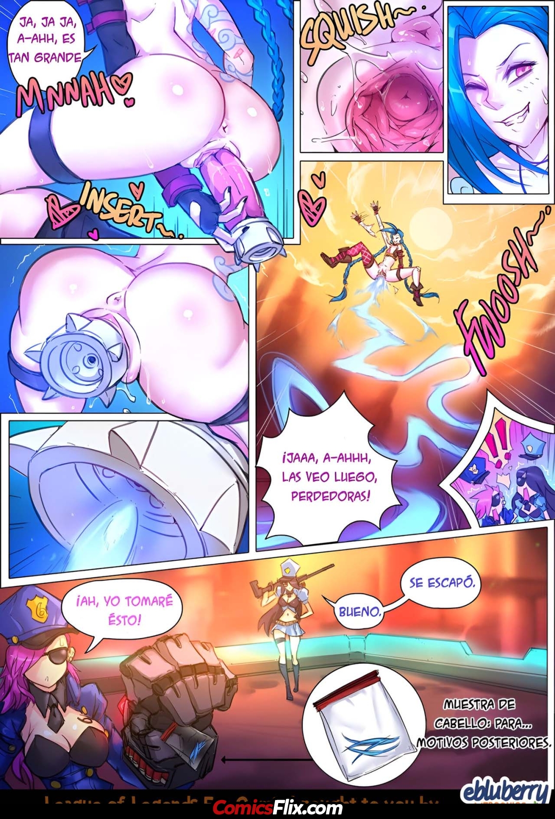 Comic Porno Jinx X Vi X Jinx 1 - Ebluberry (#3)