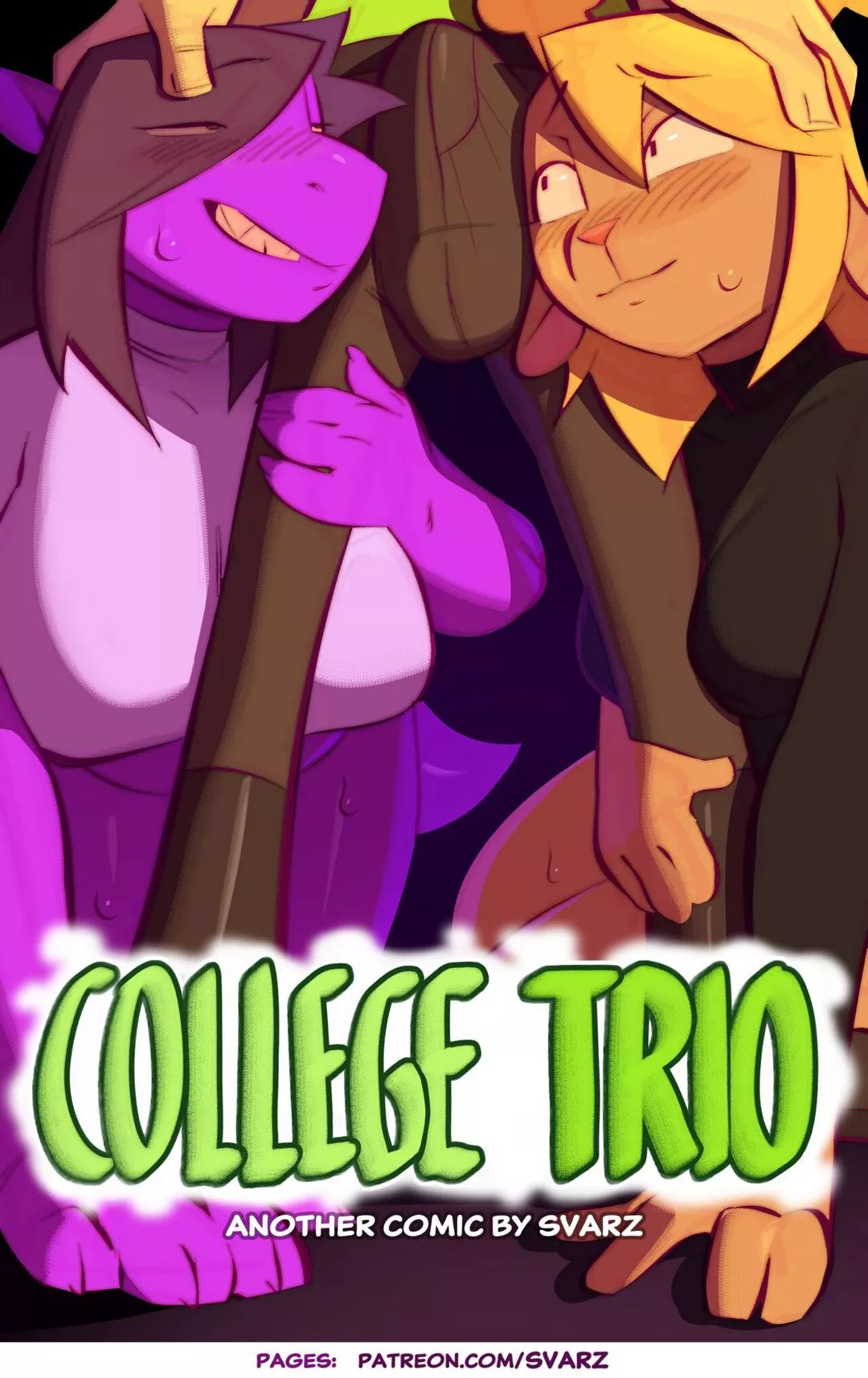 Comic Porno de College Trio - Svarzye (#1)