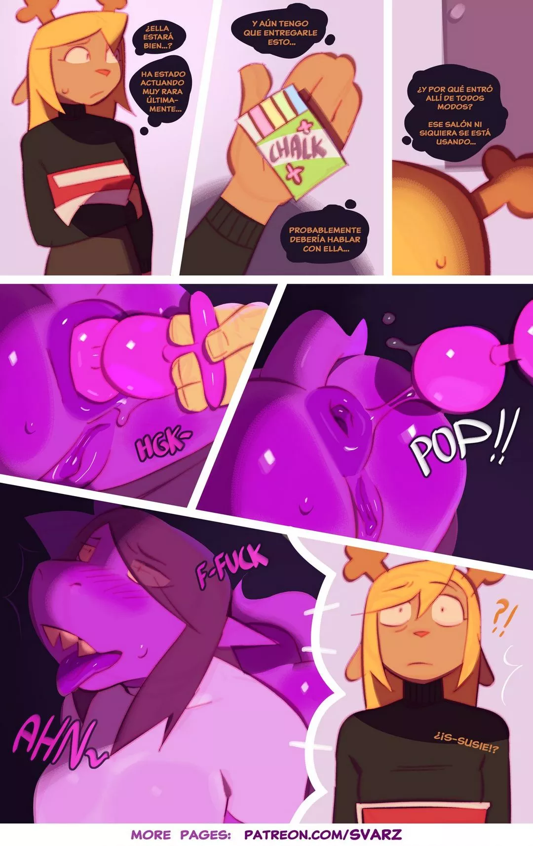 Comic Porno College Trio - Svarzye (#4)