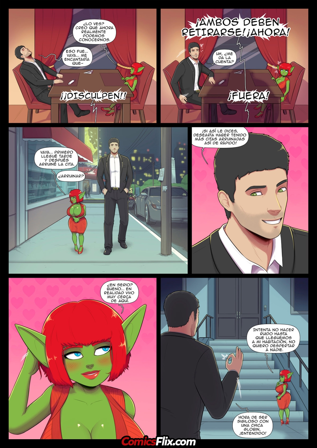 Comic Porno Goblin’d Date - Black Hornet (#5)