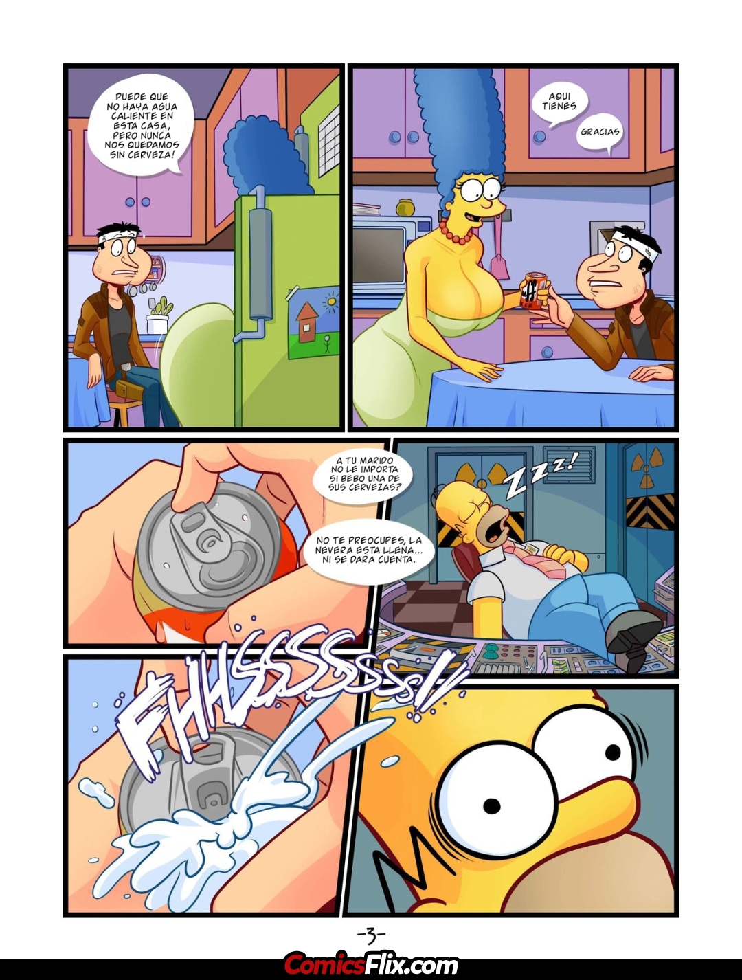 Comic Porno [kogeikun] Quagmire Into The Multiverse 2 (Simpsons Porn) (#3)