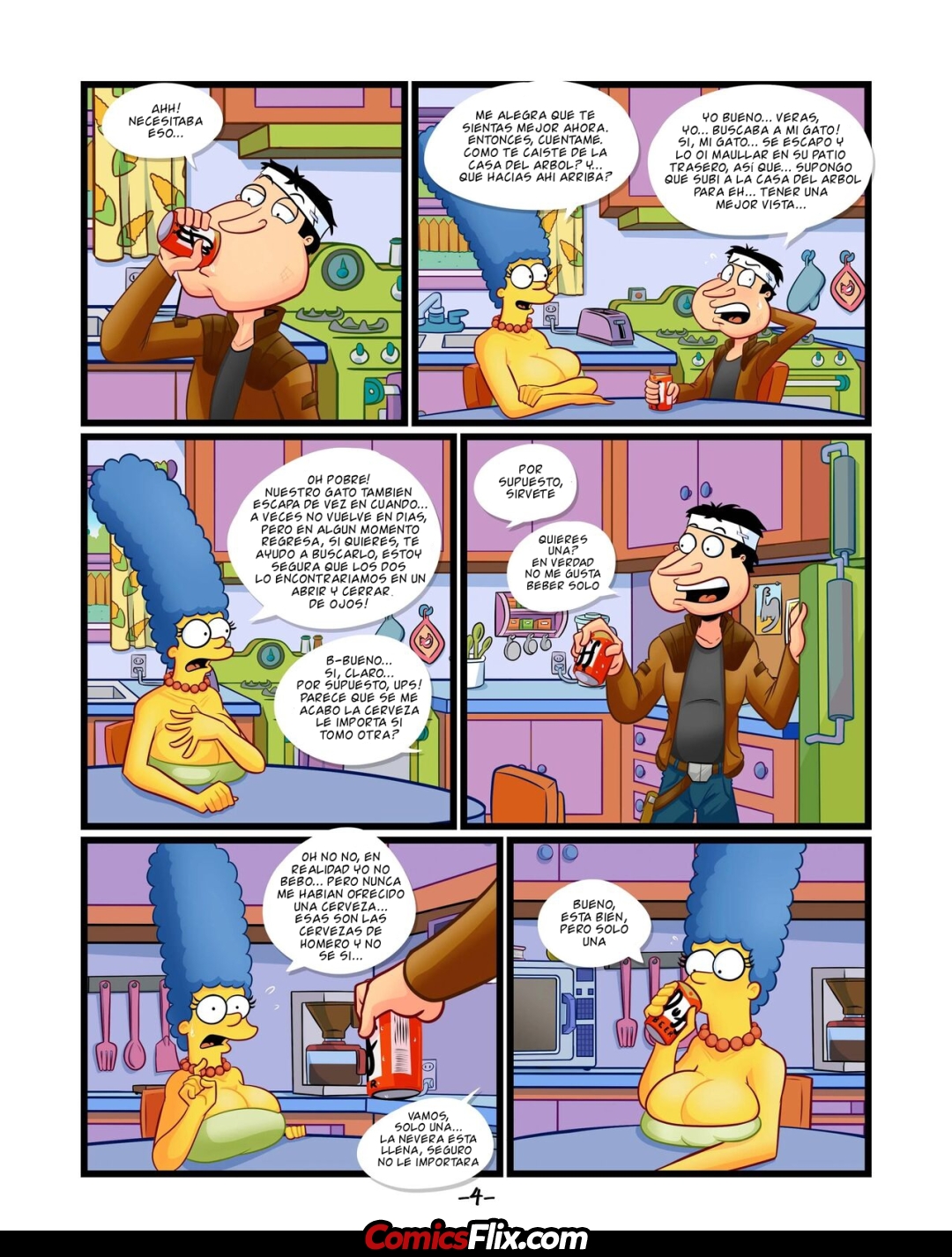 Comic Porno [kogeikun] Quagmire Into The Multiverse 2 (Simpsons Porn) (#4)
