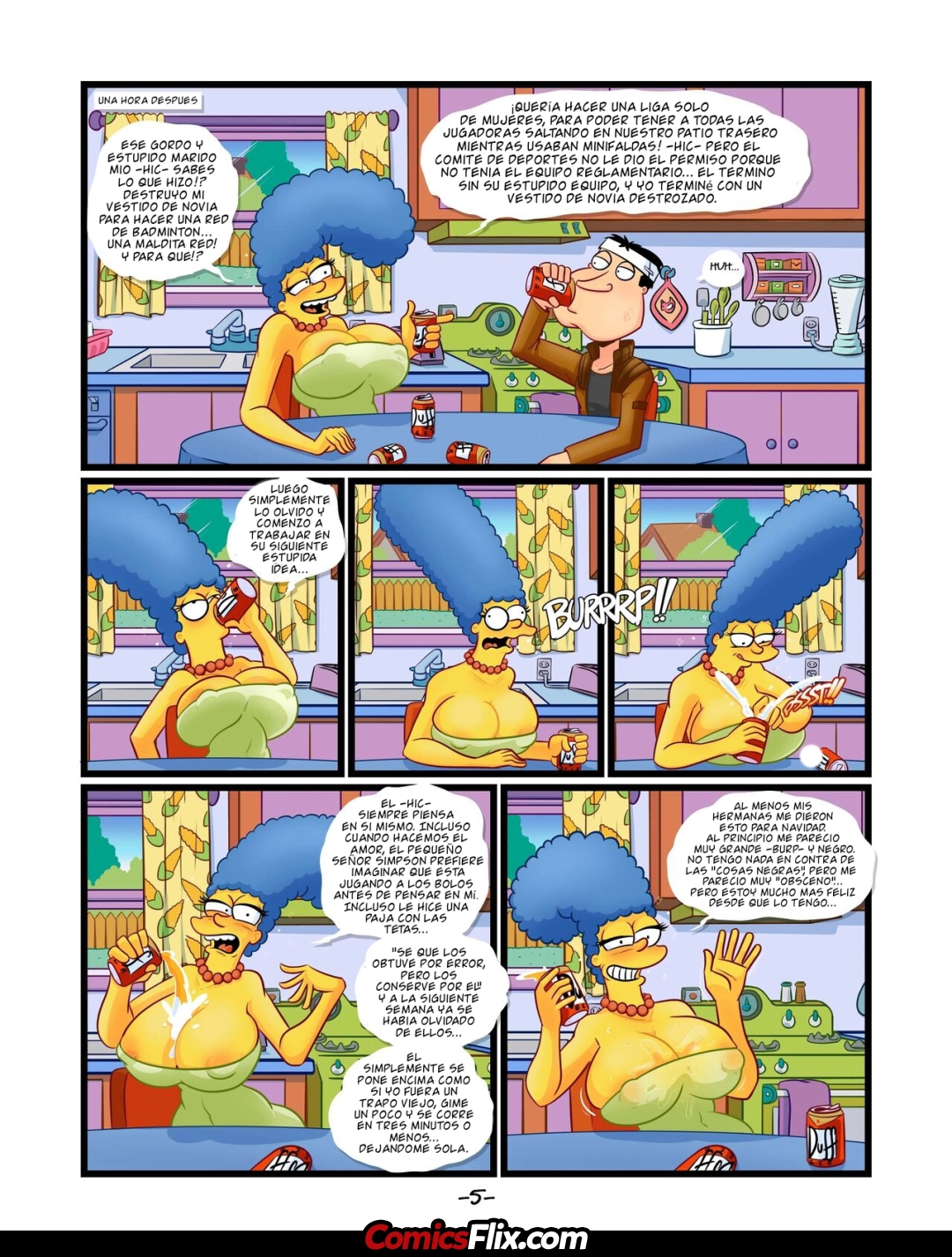 Comic Porno [kogeikun] Quagmire Into The Multiverse 2 (Simpsons Porn) (#5)