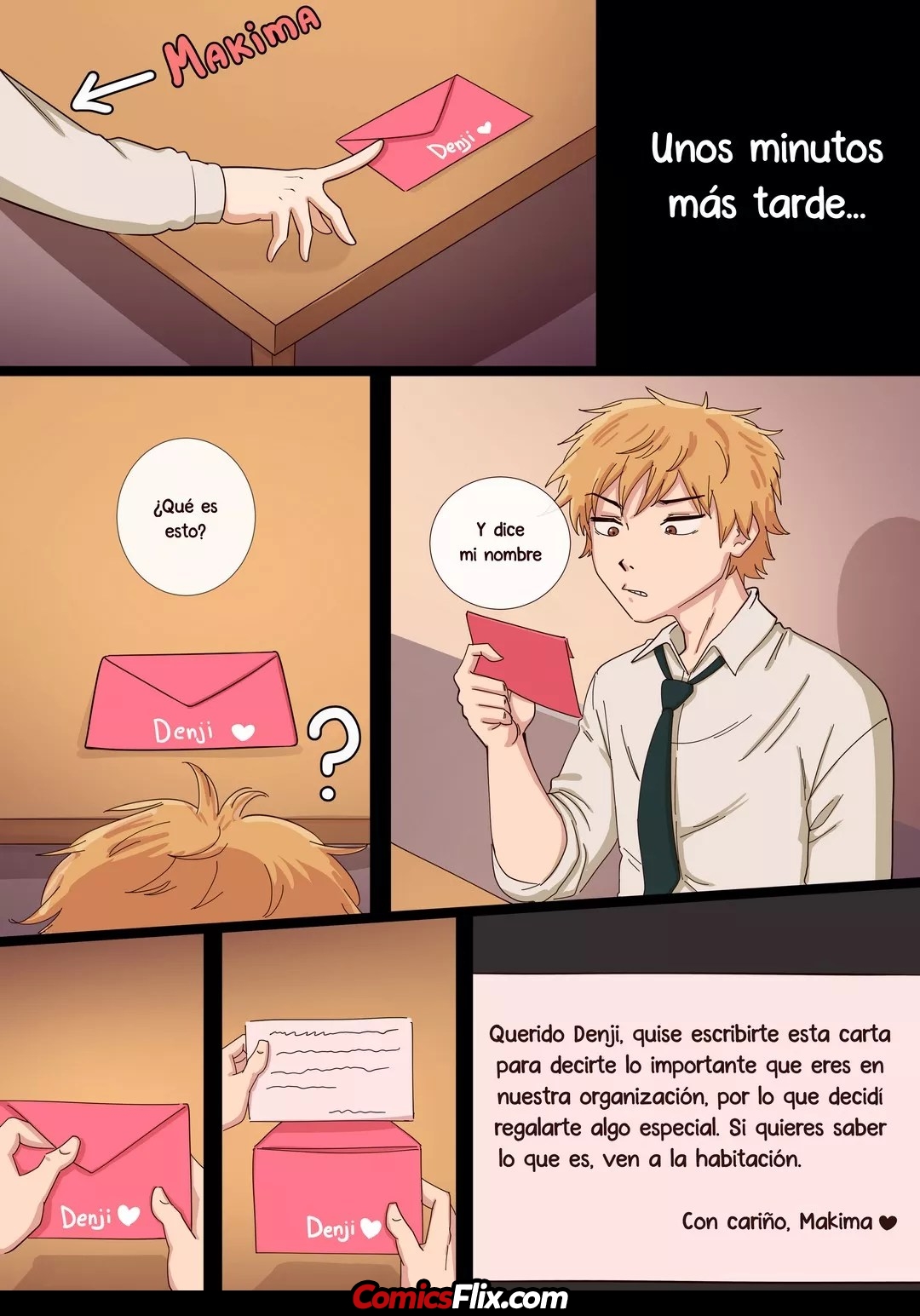 Comic Porno Makima’s Letter To Denji - JeffCB (#2)