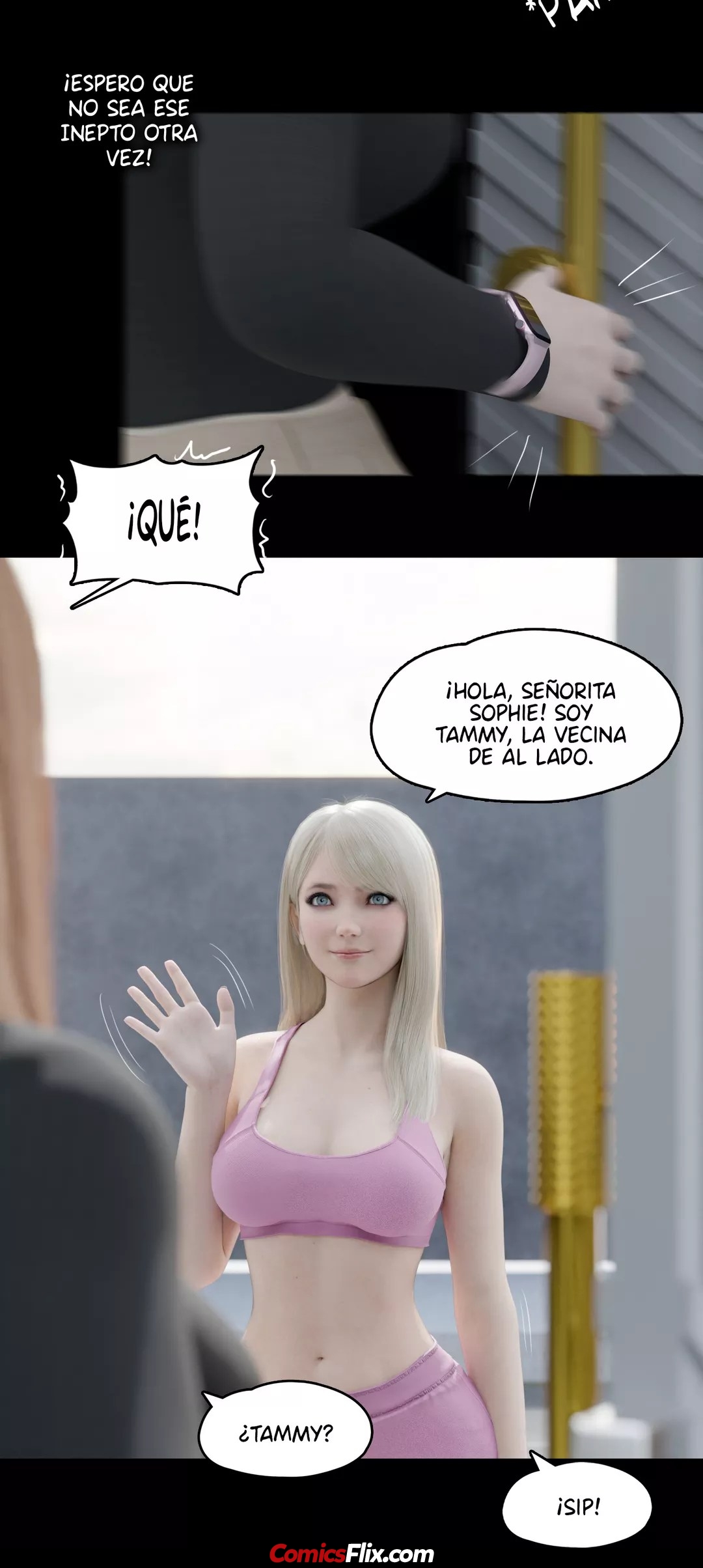 Comic Porno My Neighbor’s Widow 15 - RoseBlue3D (#7)