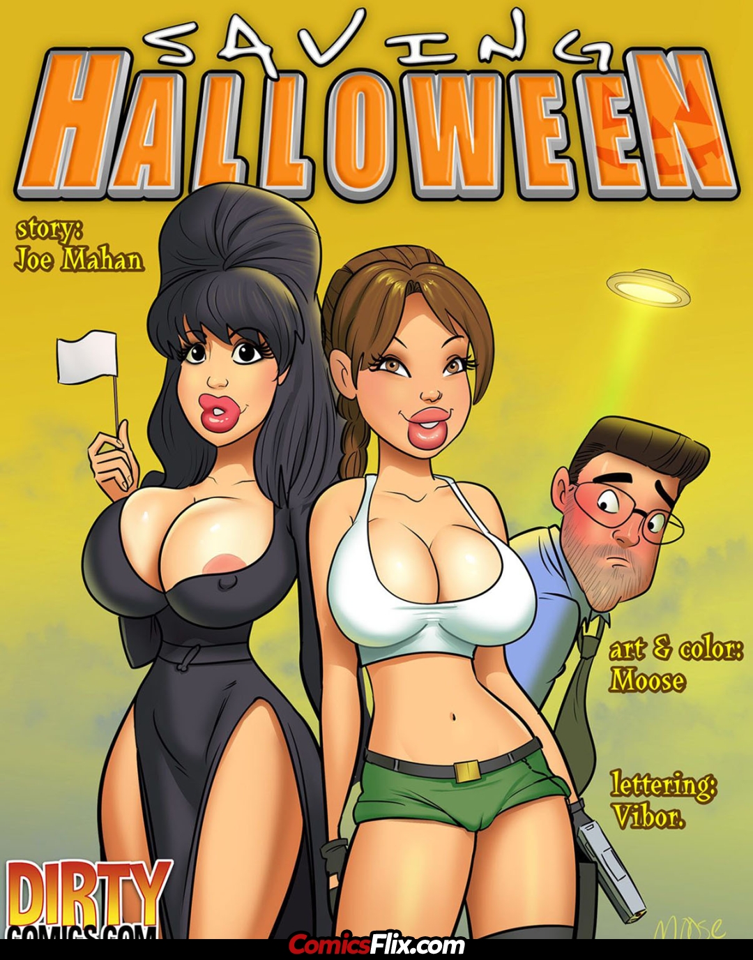 Comic Porno de Saving Halloween 1 - Dirtycomics (#1)