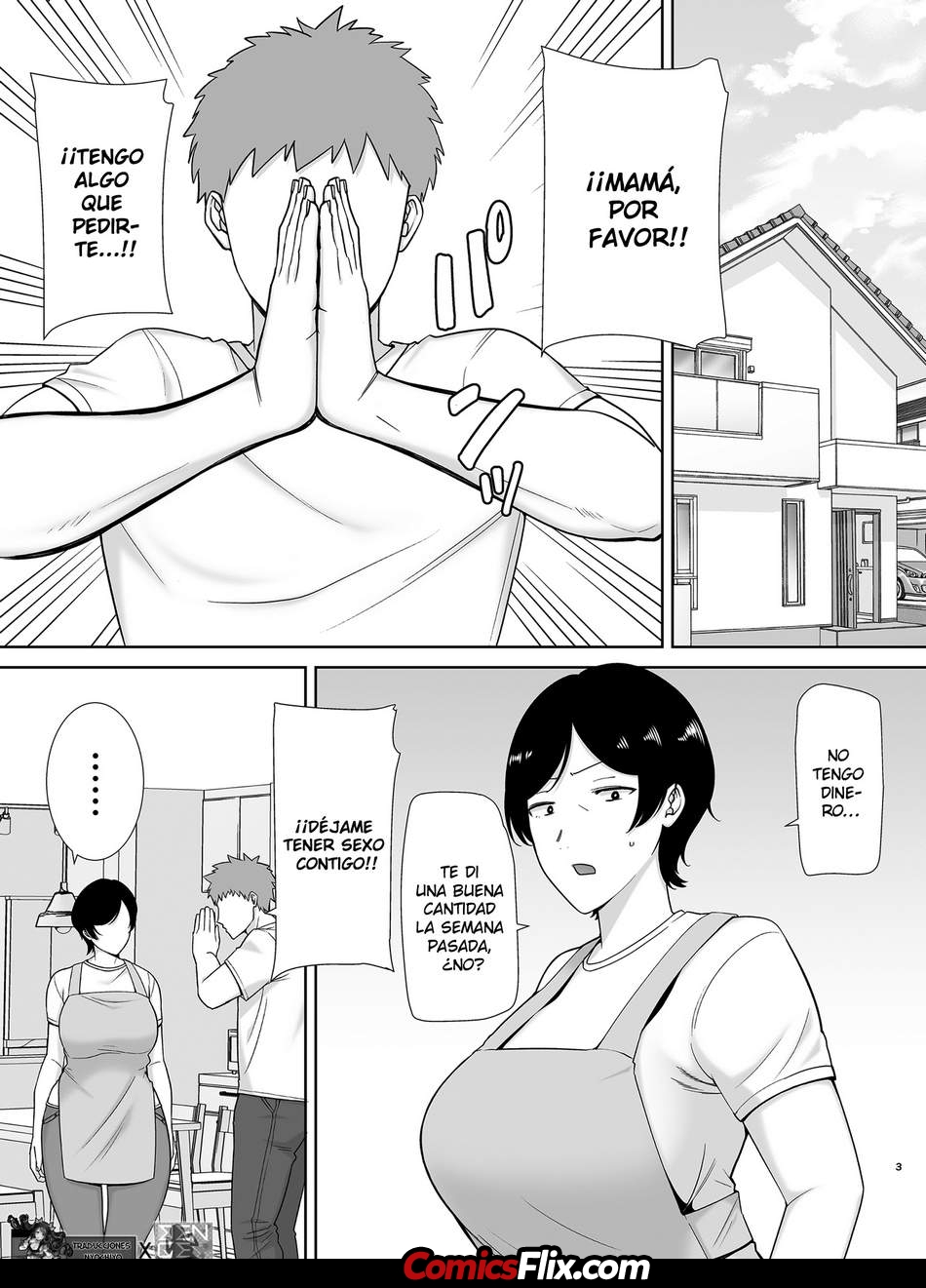 Comic Porno [Siberian Hahasky] Las Madres Tambien Son Mujeres #1 (#2)