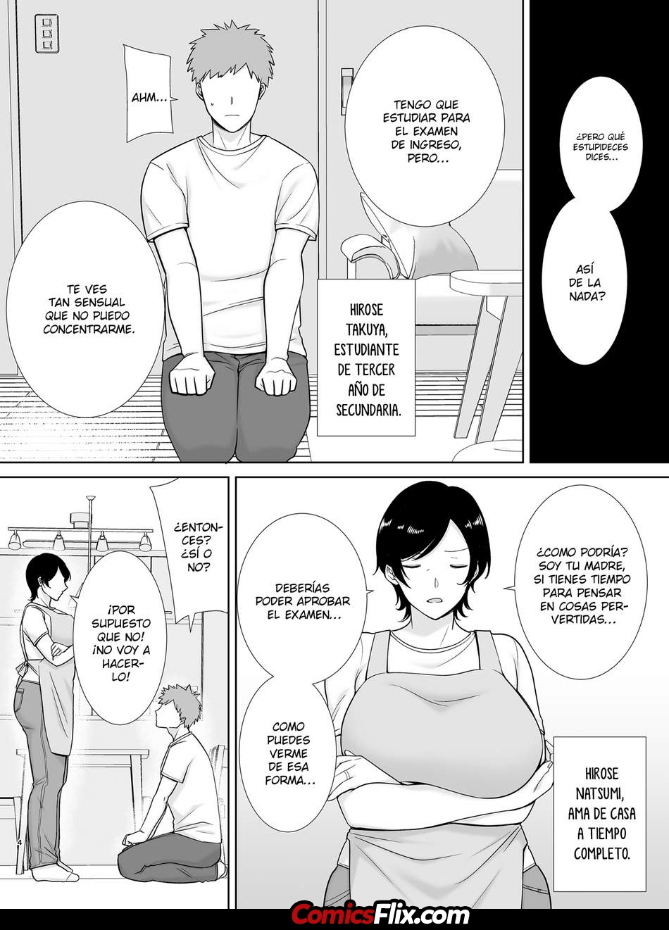 Comic Porno [Siberian Hahasky] Las Madres Tambien Son Mujeres #1 (#3)