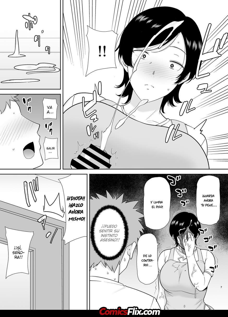 Comic Porno [Siberian Hahasky] Las Madres Tambien Son Mujeres #1 (#6)
