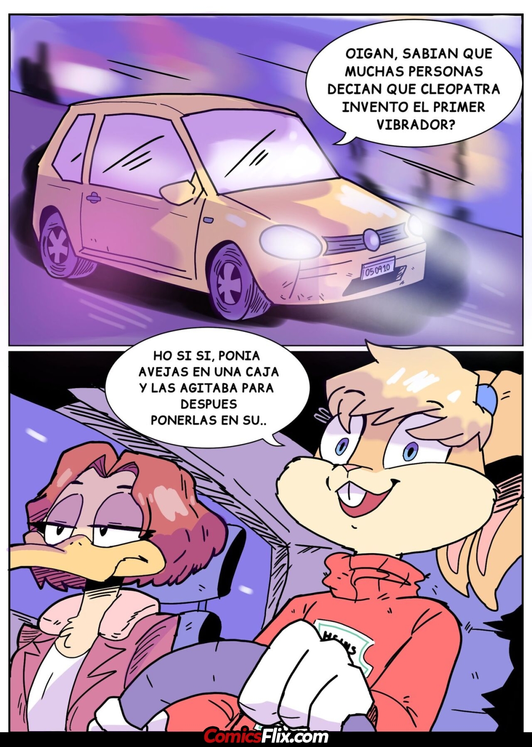 Comic Porno [RenitaReed] Noche De Sexo (Looney Tunes) (#2)