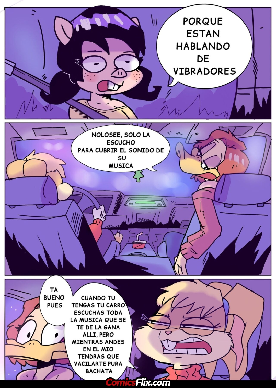 Comic Porno [RenitaReed] Noche De Sexo (Looney Tunes) (#3)