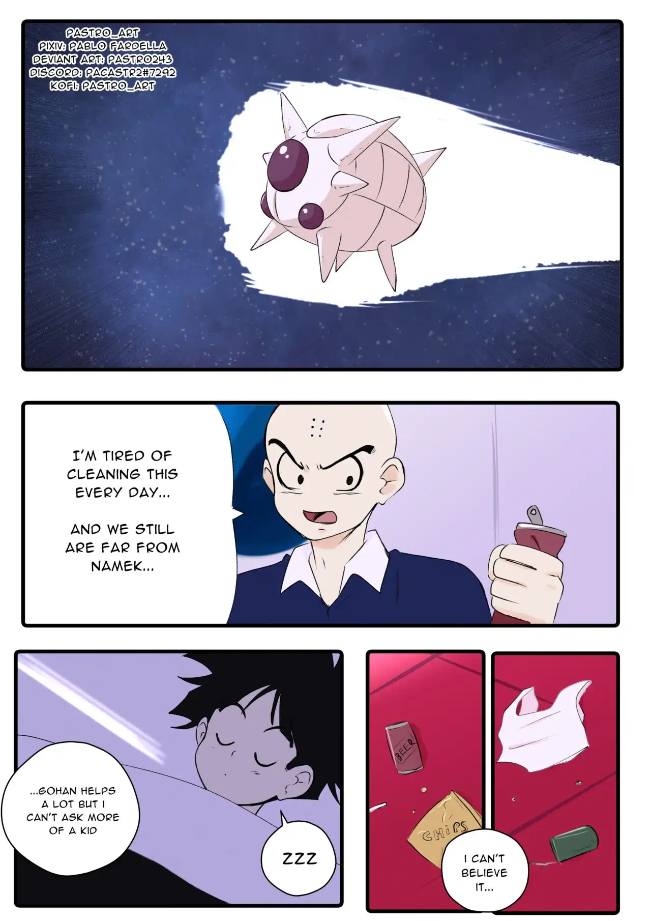 Comic Porno Trip To Namek - Pastro (#2)