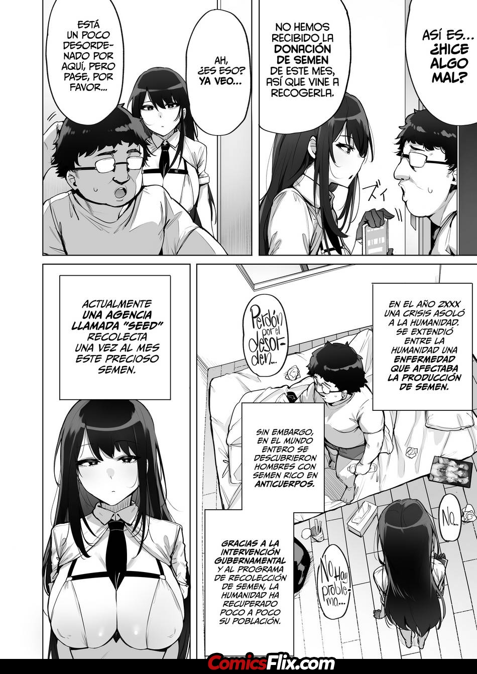 Comic Porno [wakamesan] Estoy Aqui Para Recolectar Tu Semen (#3)