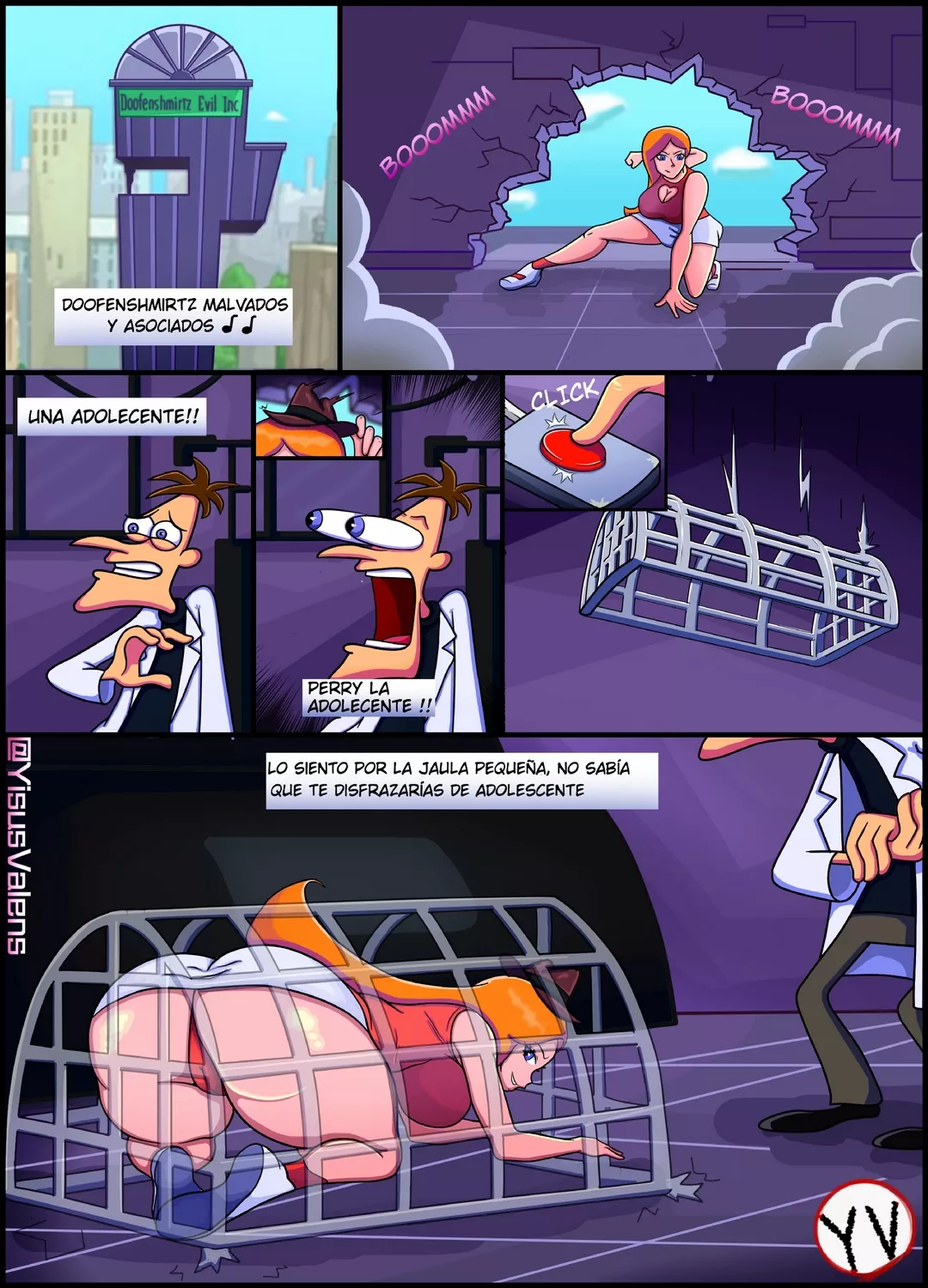 Comic Porno Candace Comic XXX - Yisus Valens Comics Porno en Español para Adultos (#1)