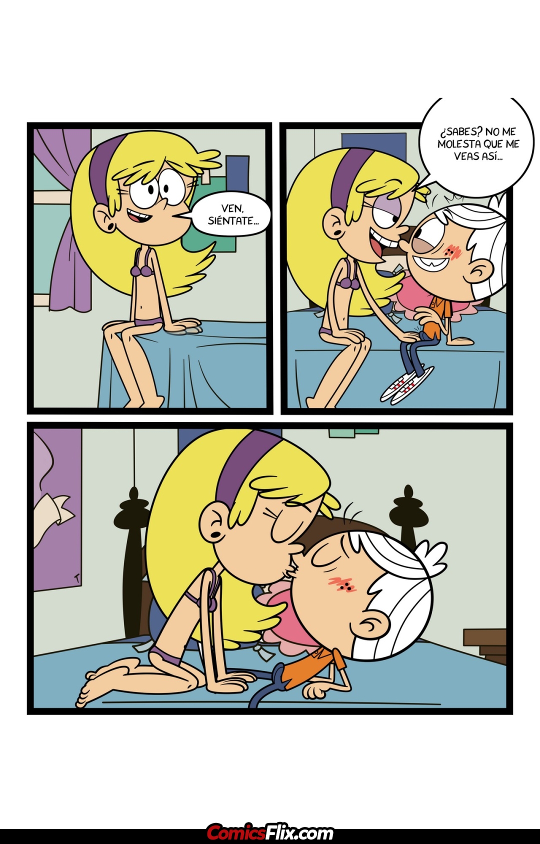 Comic Porno [Taki8hiro] Lincoln X Carol (The Loud House) (#4)