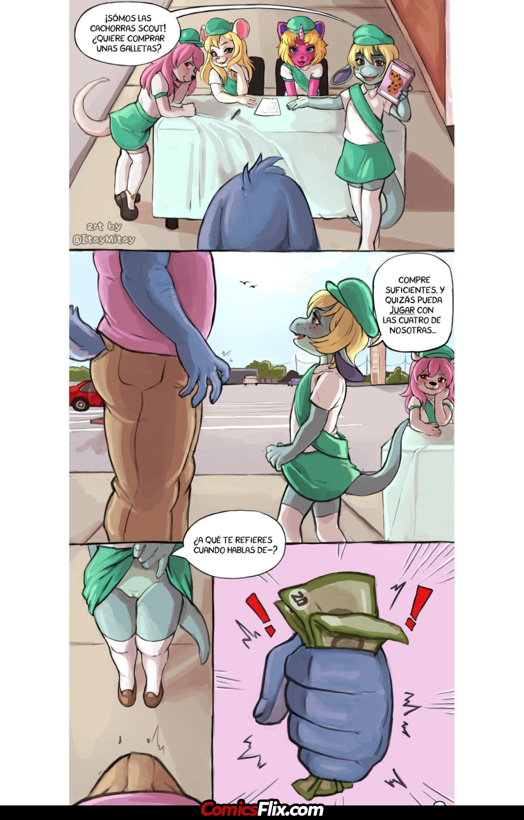 Comic Porno [ItsyMitsy] Bunny Business (Furry Porn) (#2)