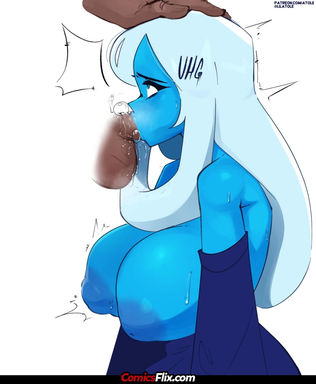 Comic Porno [LilArts] Blue Diamond Earthly Pleasures (Steven Universe) (#6)